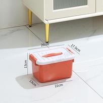 Large Plastic Toy Storage Box with Logo - Free Shipping