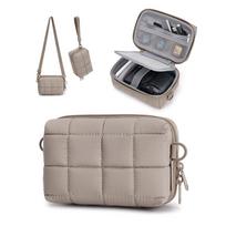 2 Carrying Ways Digital Camera Case Puffy Lightweight Storage Bag Soft Thickened Camera Protective Cover Outdoor Photography kupranugaris