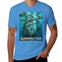 Subnautica Plakatas Marškinėliai vasarinis viršus dideli dydžiai greitai džiūstantys vyriški marškinėliai su grafika hip hopas S