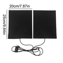 Silicone Heating Pad Electric Thermal Heated Mats And Seat Cushion Thermal Seat Pad Washable USB Waterproof 3 Temperatures juoda