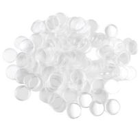 Bulk 100 Transparent Plastic Coin Capsules 34mm Round Storage Holders Suitable for Commemorative Coin Collections China Mainland