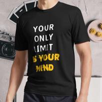 New Shirt is your mind Active Logo T-shirt Tops Tees Unisex Funny Size S - 5XL M