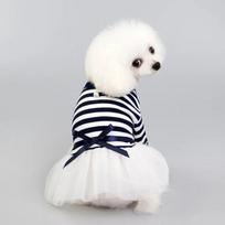 Spring Autumn Princess Pet Dress for Dogs Little Small Puppies Animal Cats Tutu Wedding Party Skirt Clothes for Chihuahua Yorks XS
