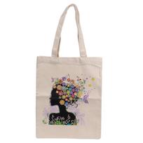 Diamond Painting Tote Bag Practical Colorful Special for Schoolbag Storage Picnic Travel GiftsBB024