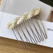Twisted Hair Comb New Fashion HairClip Side Hair Elegant Hairpin Comb Headside Girl Hair Accessoires Pinzas Para El Cabello