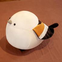 Cute bird chirpy sparrow doll plush toy chubby little tit doll children soothing pillow rag doll 35cm（0.35kg）