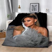 Printed Blanket Picnic Blankets Singer A-Ariana Grande Warm Blanket Soft and Comfortable Blanket Home Travel Birthday Gift 30x40in