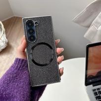 Luxury Glitter Magnetic Phone Case for Samsung Z-FOLD7/6/5 Z Fold 6 juoda