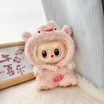 Labubu lėlės drabužiai Madingas gyvūnų rinkinys Labubu Idol V1 V2 lėlėms Drabužių aksesuarai 15/17cm pliušinė lėlė Universalus No Dolls