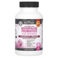 BioSchwartz, Itin didelio grynumo, Menopauzės probiotikai moterims, 60 kapsulių