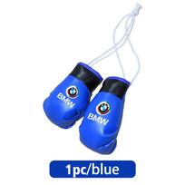 2 vnt. Mini bokso pirštinės Automobilio pakabukas Namų sienos pakabinamas dekoras BMW Performance E91 X5 E70 F11 E30 F31 X3 F25 F32 x7 blue