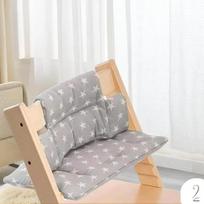 Washable Growth Chair Cushion for Babies Feeding Chair Pad Baby Meal Replacement Pad Stokk Accessories žvaigždė