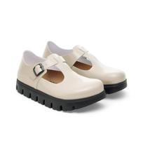 Birkenstock Paris Stori Odiniai Akį Traukiantys Stilingi Elegantiški Platforminiai Mary Jane Bateliai Moteriški 1030557 38