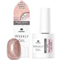 HOMEI Weekly Gel Magnet 10ml Gel Nail Polish Shiny Finish - Peel-off, Long-lasting, (MG30)