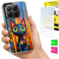 Etui Do Xiaomi 15T Pro Obudowa Foto Case Plecki Grafika Kotek + Szkło 9H