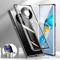 Case for Huawei Mate 30 40 60 70 80 Pro with Double Sided Tempered-Glass & Metal Frame Phone Bumpers Full Lens Protection Cover for Huawei Mate 30 juoda