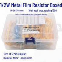 Donghuan 1/2W Gold Film Resistor Kit