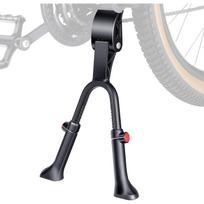 Bike Kickstand, Adjustable Double Legs Bicycle Kick Stands for 24”-29” Adult Bikes, Aluminum Alloy Kickstand Non-Slip Center Mount for Mountain, Road juoda