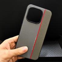 For Xiaomi 15T Pro Xiaomi 15T Case Fashion Hard PU Leather Skin Protective Back Cover Case For Xiaomi Mi 15T 15TPro Phone Shell xiaomi 15T Pro pilka spalva