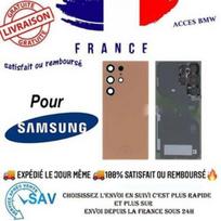 Cache batterie et vitre arrière - SAMSUNG - Galaxy S24 Ultra (S928B) - Original - Titane orange - Pièce arrière