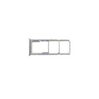 Tiroir carte SIM - SAMSUNG - Galaxy A50 (A505F) - Blanc - Caddy support carte SIM - Remplacement balta