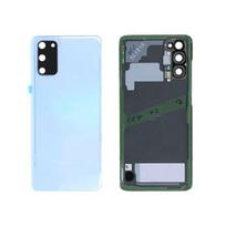 Cache batterie vitre arrière - SAMSUNG - Galaxy S20 (G980F) / S20 5G (SM-G981B) - Bleu - Original