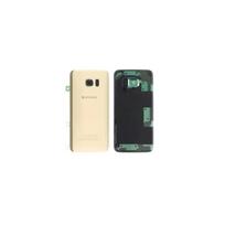 Cache Batterie Vitre Arrière Or pour Samsung Galaxy S7 Edge G935
