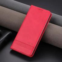 For Poco F8 Ultra X8 M8 F 8 Pro 5G Flip Case Magnetic Leather Book Etui for Xiaomi Poco X8 Pro Max Wallet Funda Mi M8 M 8 Cover Poco X8 Pro raudona