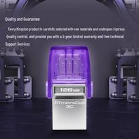 Kingston DataTraveler Duo DTDUO3CG3 128GB USB-C Dual Drive