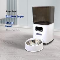 Automatic Pet Feeder Cat Food Dispenser Timed Portion Control Voice Remote Wifi Camera Smart Feeding Device for Home and Travel