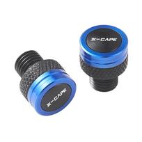 Motorcycle M10*1.25 Screws Bolts Mirror Hole Plugs Cap Accessories For Moto Morini X-Cape 650 650X XCape mėlyna