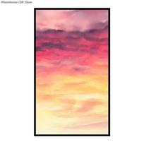 Frosted Privacy Window Film Static Cling No Glue Toilet Home Decor Window Stickers Starry Sky Stained Glass Films (as the picture,30x90cm)