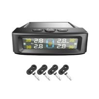 Solar/USB Powered Car Tire Pressure Monitor TPMS Tire Pressure Sensors  Car Safety Standard-External