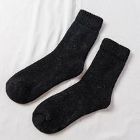 Moteriškos vilnonės kojinės, skirtos žieminiams žygiams, šiltos, storos, patogios, patogios darbo kojinės moterims, 1 pora Men one size