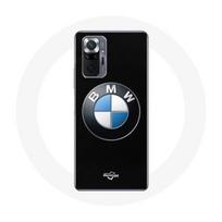 Coque pour Xiaomi Redmi Note 10 Pro BMW Logo fond noir juoda