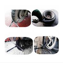 Tire Dismantling Machine Vacuum Changer Manual Operation Tire Changing Machine Tire Remove Machine Tool 1Pc CHINA