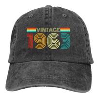 Washed Men's Baseball Cap Cool Trucker Snapback Cowboy Caps Dad Hat 1963 Golf Hats Adjustable citrinos geltonos spalvos