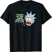 Rick and Morty Your Opinion means Very Little Short Sleeve T-Shirt S įvairiaspalvis