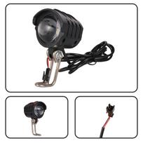 6V Electric Bicycle Headlight IPX6 Waterproof LED Bike Headlight Lamp Mid Motor Conversion Durable Bicycle Light Electric Bike
