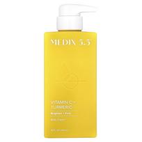 Medix 5,5, kūno kremas, vitaminas C + ciberžolė, 15 fl uncijų (444 ml)
