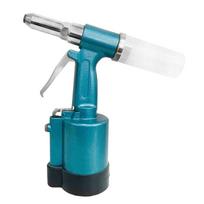 2,4 mm–4,8 mm stiprios traukos pneumatiniai kniedijimo pistoletai, rinkinys, pneumatinis kniedijimo įrankis, pramoninė techninė įranga, pneumatinis hidraulinis kniediklis 1 mėlyna