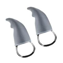 2Pcs Shark Fin Costume Gray Shark Costume Accessories Easy to Wear Halloween Cosplay Costume for Women Men Gift 1