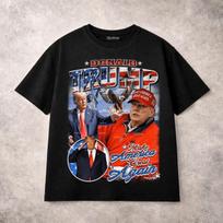Donaldas Trumpas MAGA Grafinis marškinėlis Padarykime Ameriką vėl didžią Patriotiškas Unisex XL