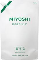 MIYOSHI Foaming Body Soap Refill Additive-Free 1.0L