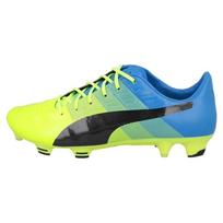 PUMA evoPOWER 1.3 FG 'Safety Yellow Atomic Blue' Men's 103524-01 EU 42