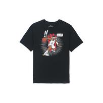 Men's Nike Kyrie Logo Basketball Sports Printing Round Neck Short Sleeve Black T-Shirt DD0780-010 M