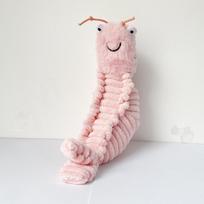 Cute Lobster Plush Toy Soft Shrimp Stuffed Animal Baby Doll Funny Gift For Kids Children
