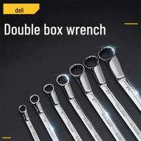 Deli Mirror Finish Double Box-End Wrench