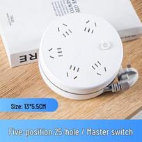 Retractable Power Strip with USB and Storage 220V