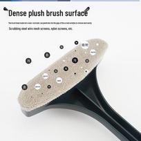 TenliX 2-in-1 Window Screen Brush & Glass Squeegee Set